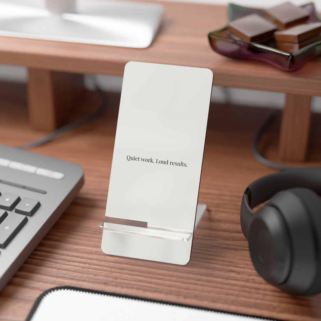 The Quiet Mobile Stand | Minimal Desk Phone Stand