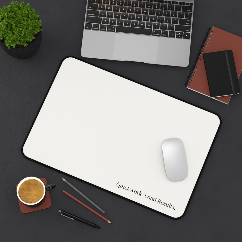The Quiet Work Desk Mat | Minimal Workspace Surface