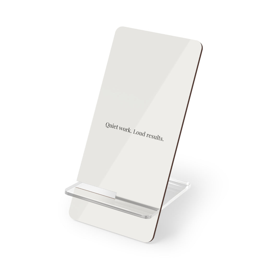 The Quiet Mobile Stand | Minimal Desk Phone Stand