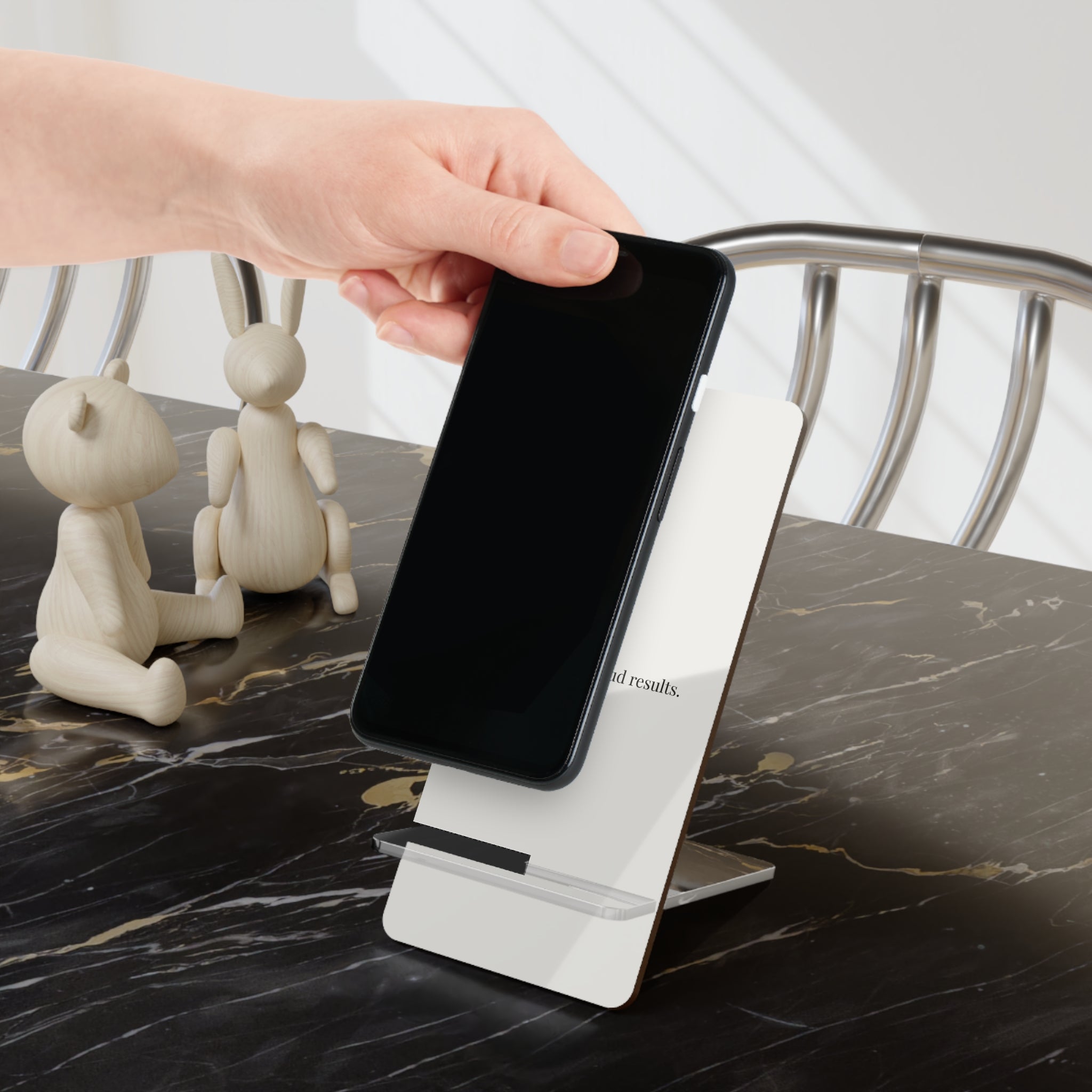 The Quiet Mobile Stand | Minimal Desk Phone Stand