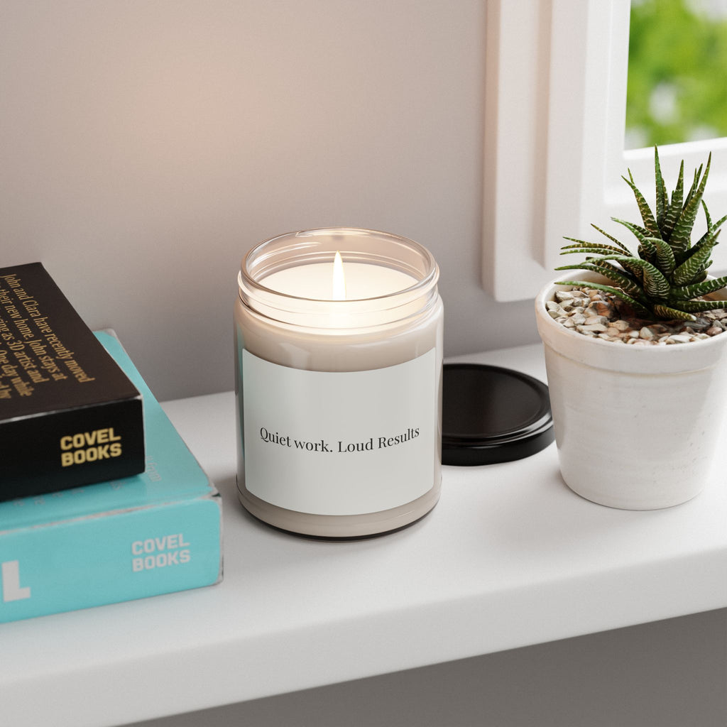 The Quiet Work Candle | Scented Soy Candle